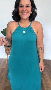 Teal Dress