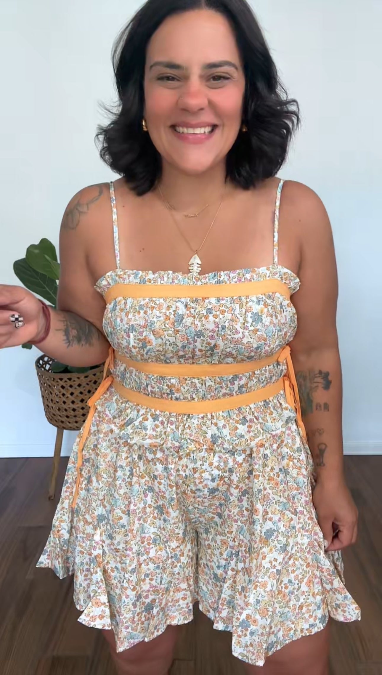 Floral Romper