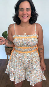 Floral Romper