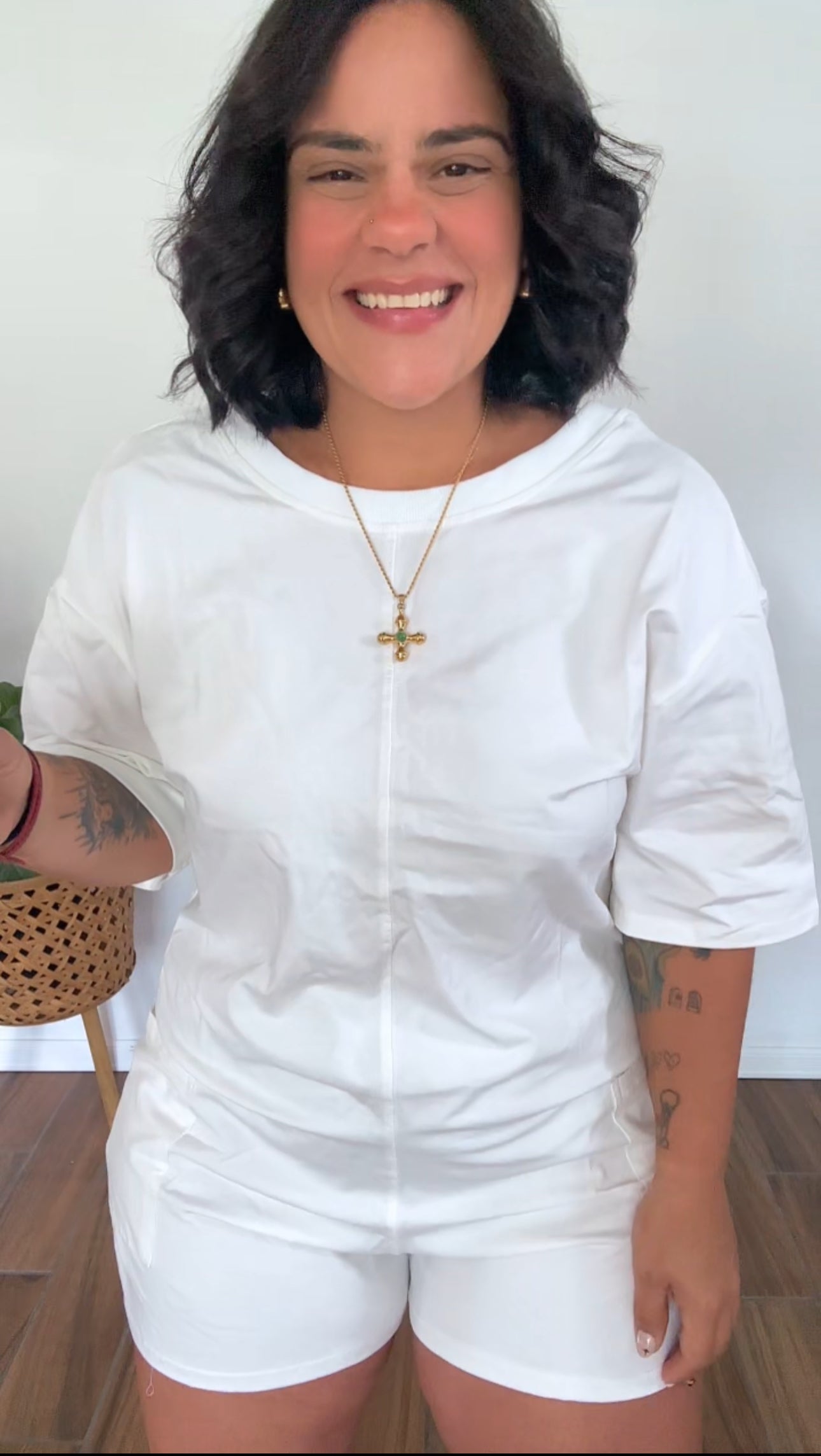 White Romper