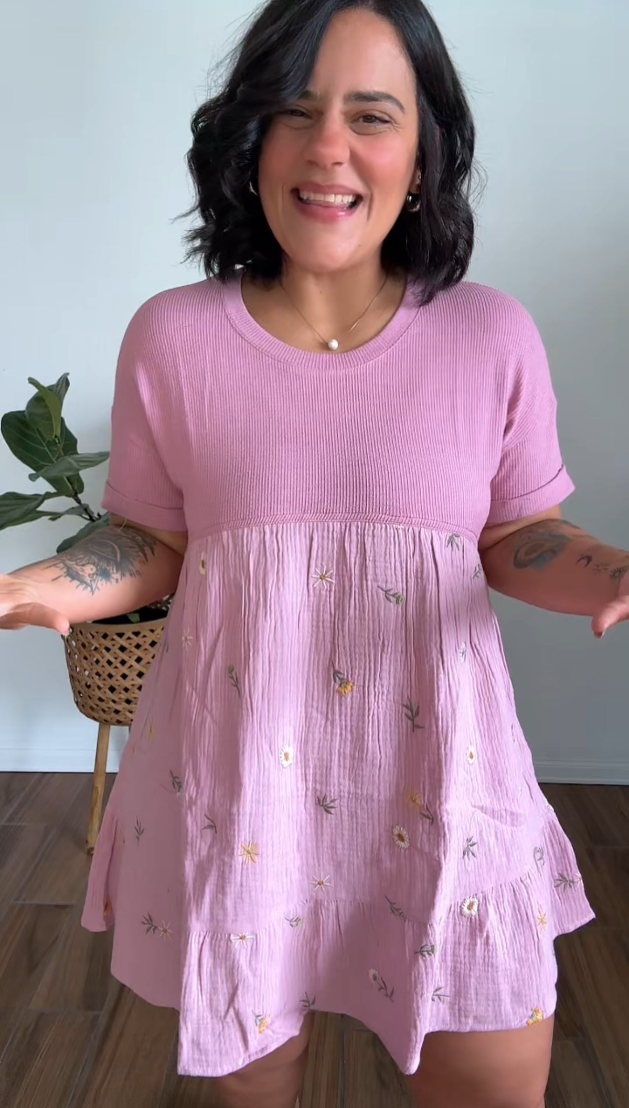 Preorden La Floré Pink Dress