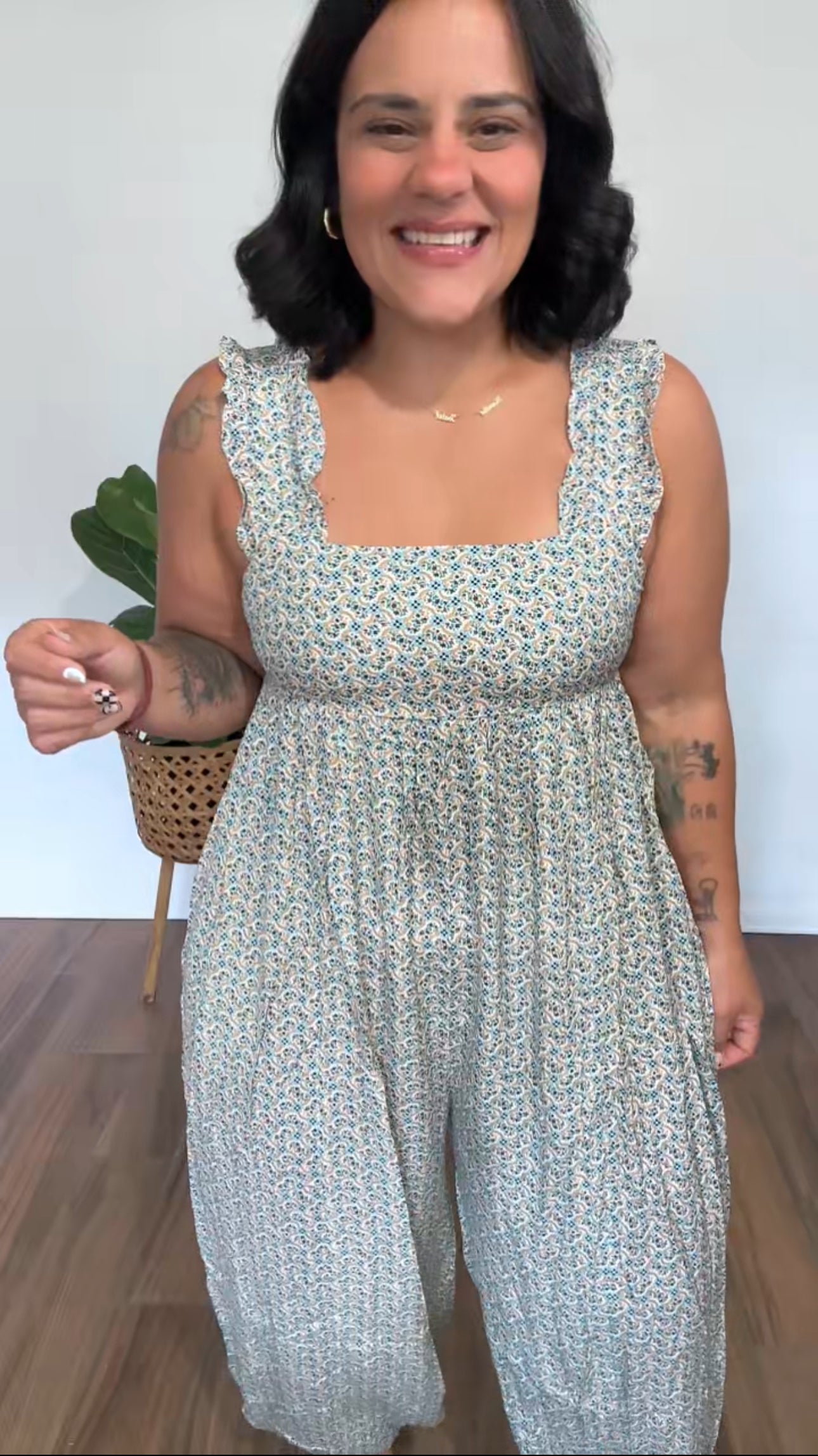 Green Jazmin Jumpsuit
