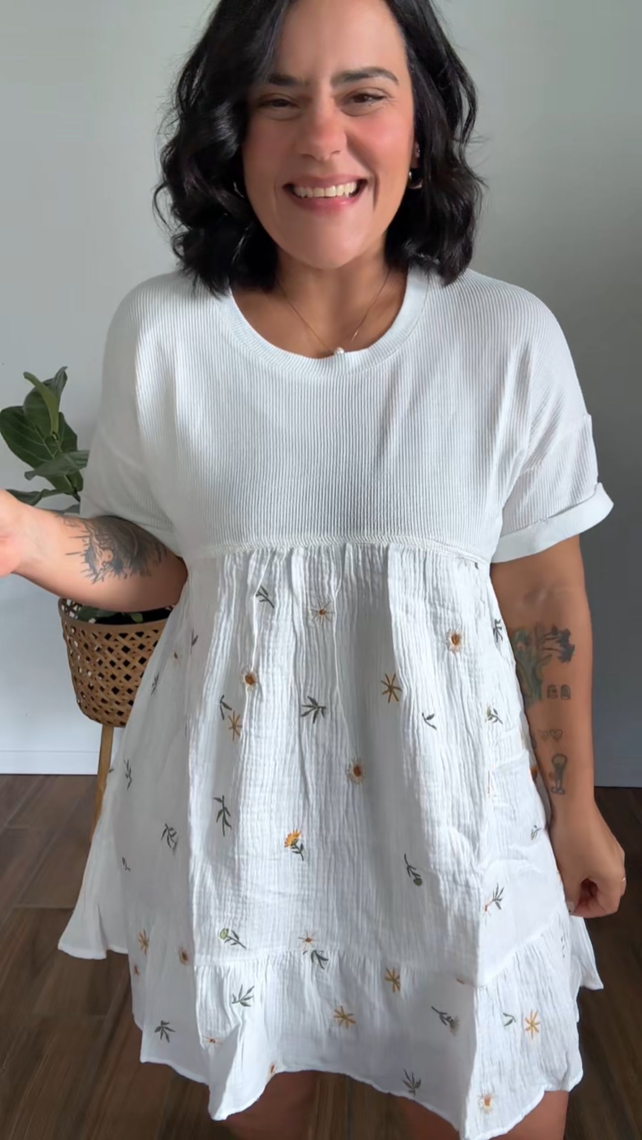 Preorden La Floré White Dress