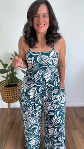Teal Jumpsuit