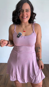 Lilac Bow Dress