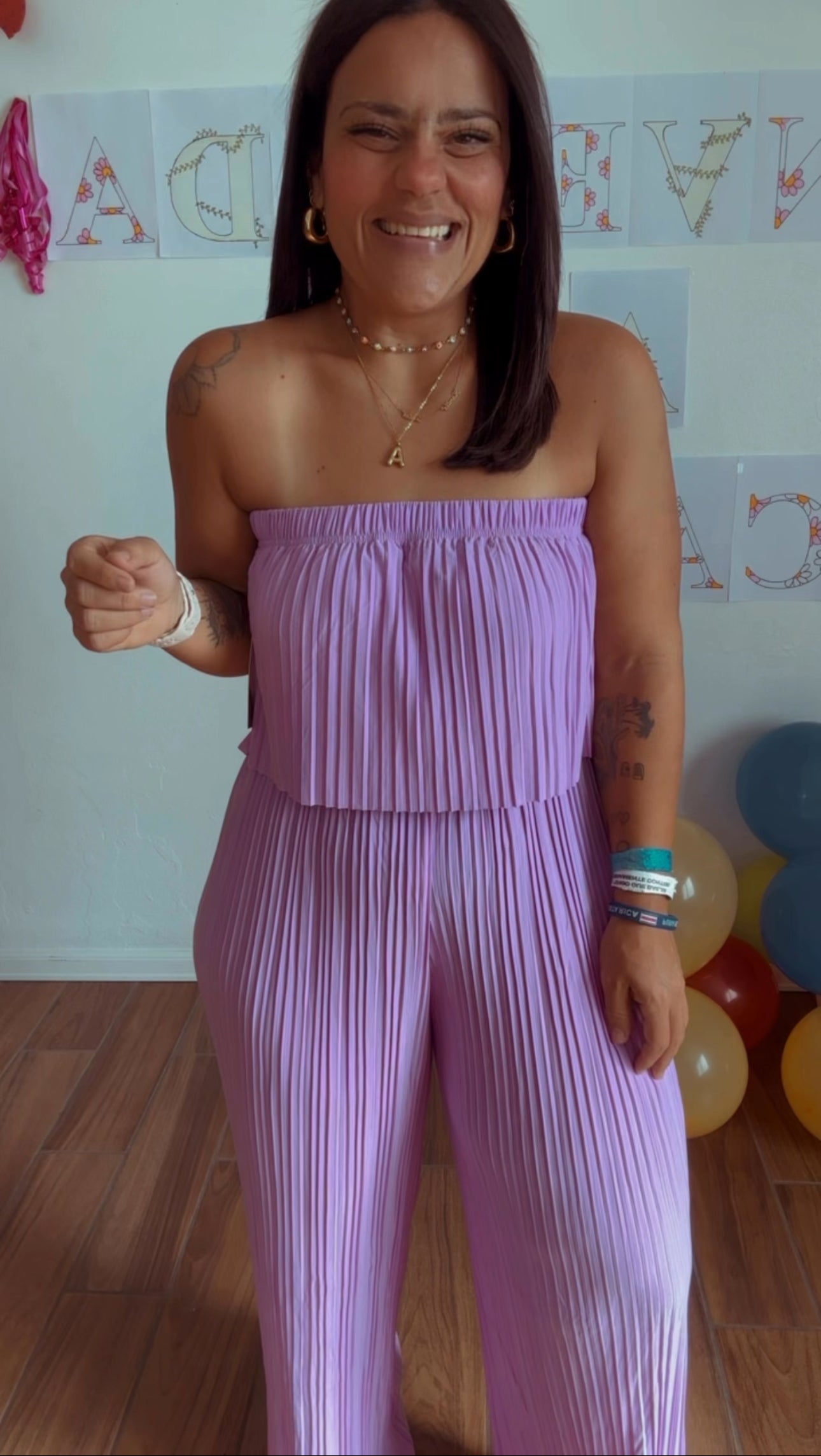 Lila OffShoulder Jumpsuit