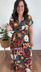 Tropical Maxi Dress