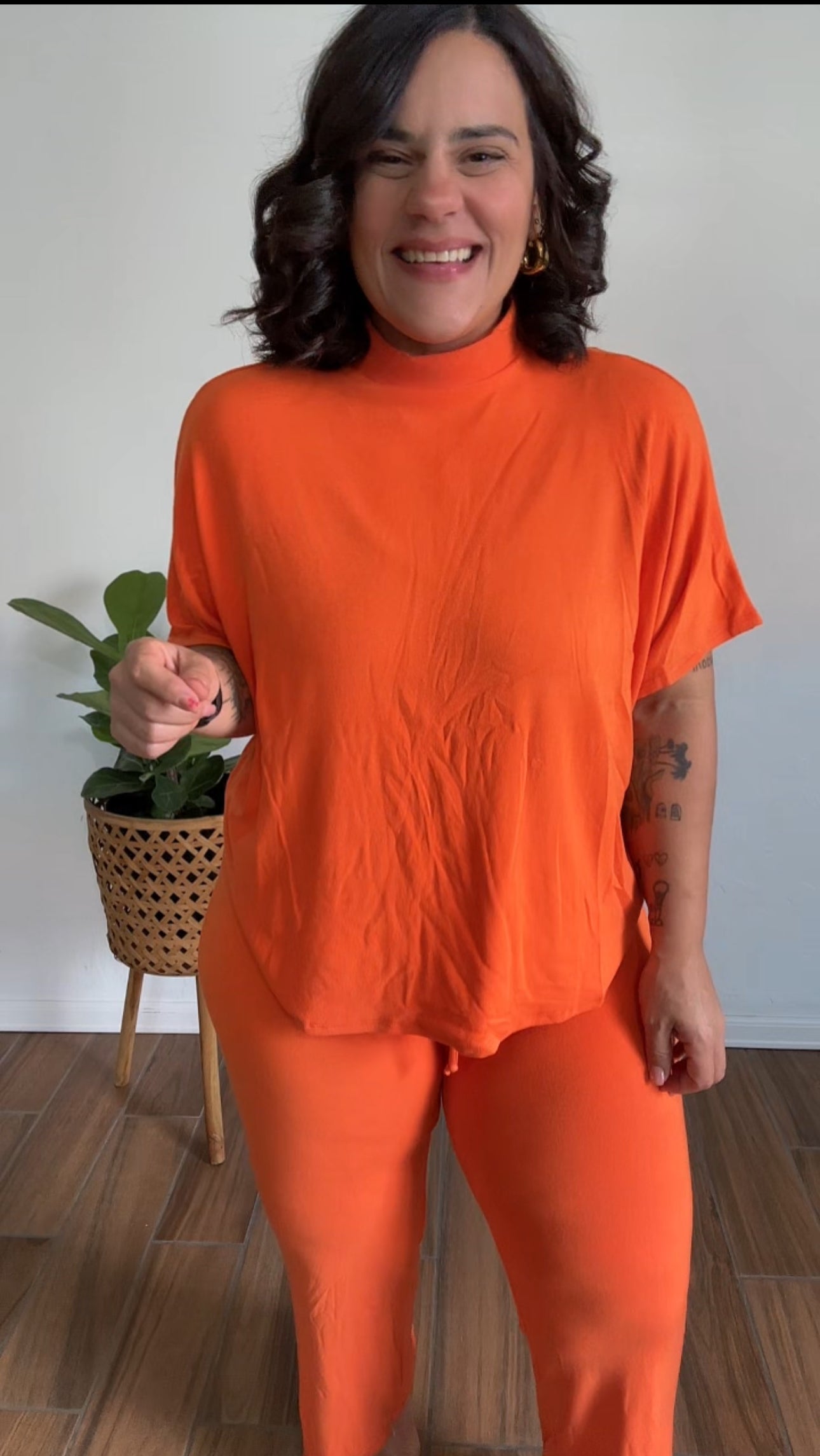 Orange Travel Set