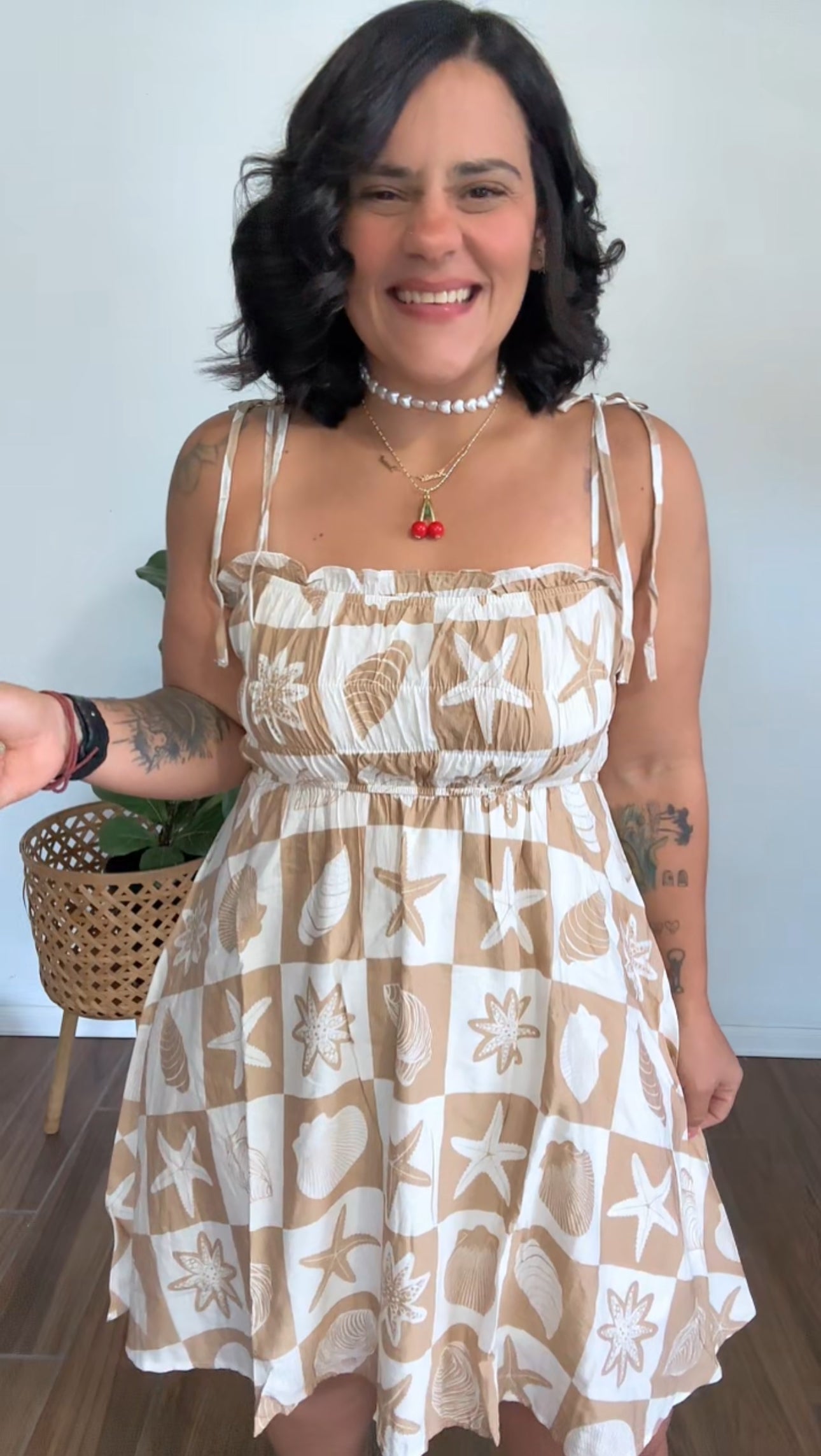 Taupe Beach Dress