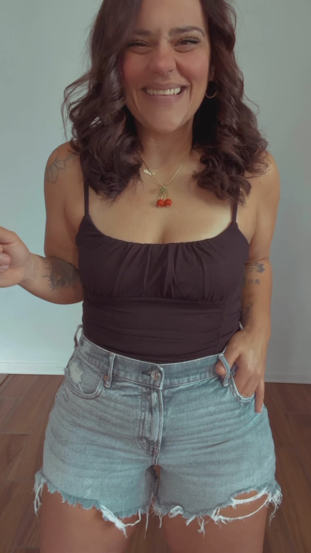 Black Crop Top