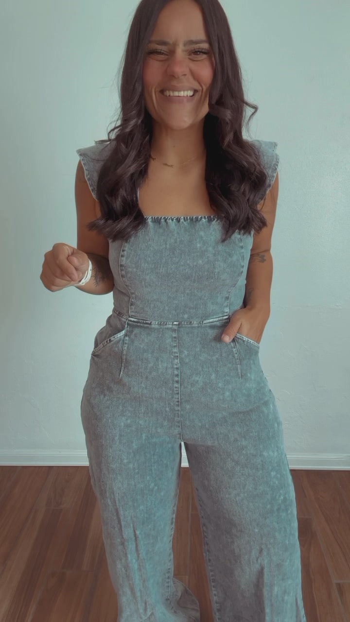 Denim Jumpsuit