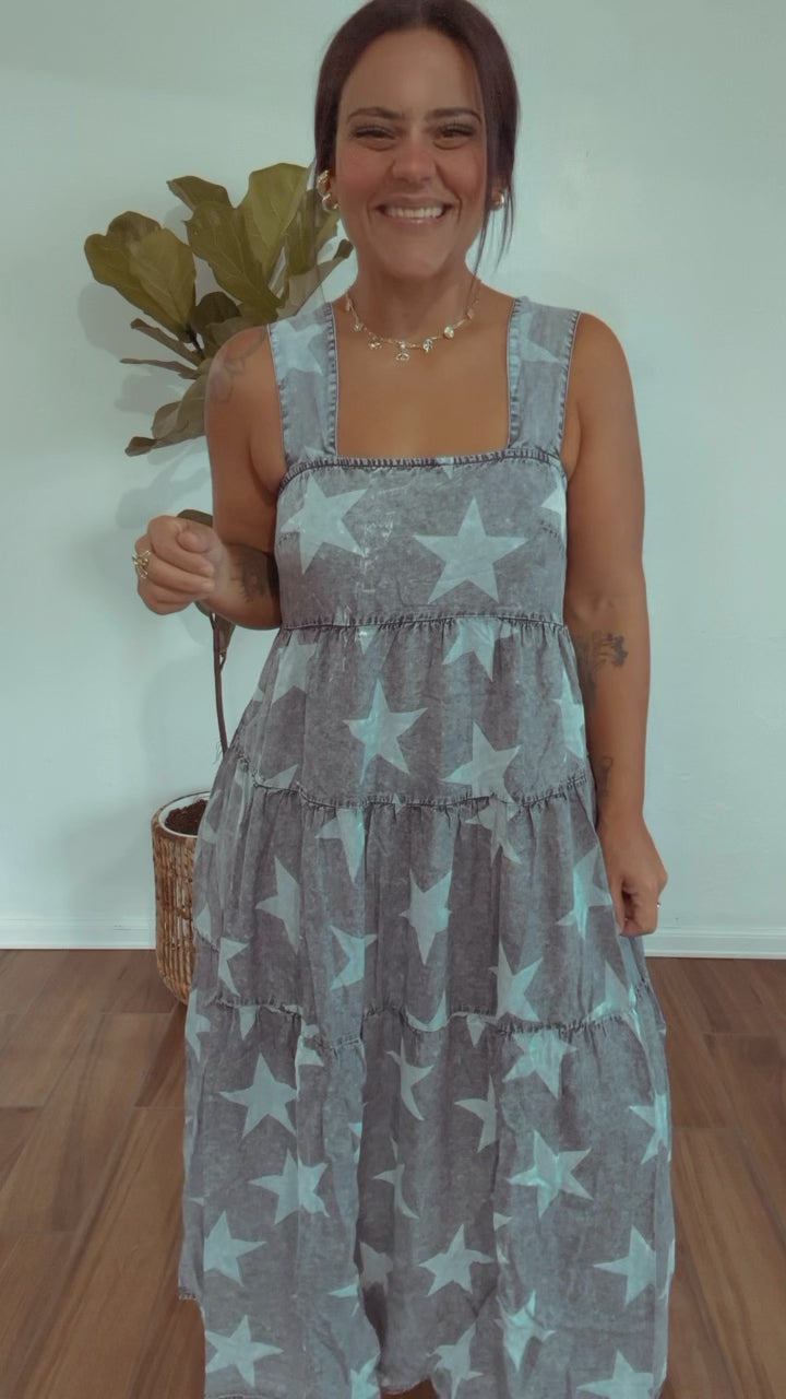 Star Maxi Dress