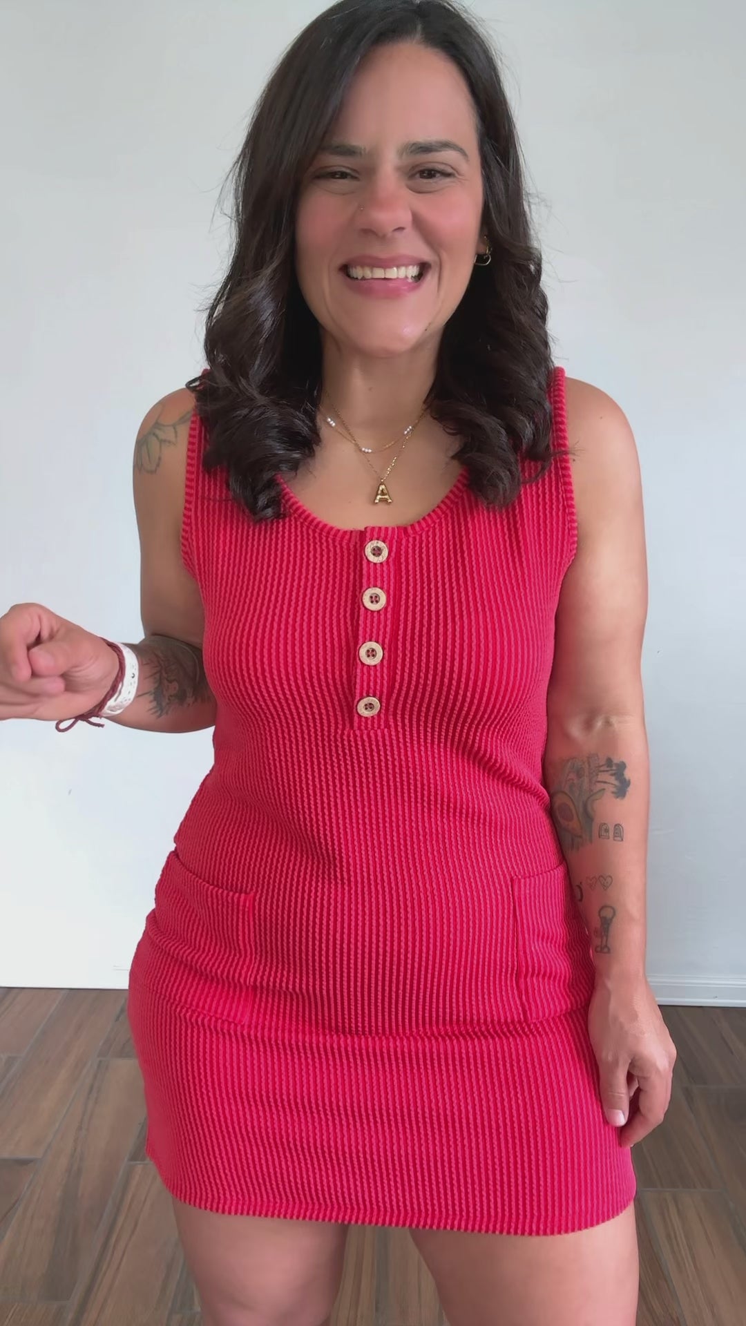 Rojo Pasión Dress