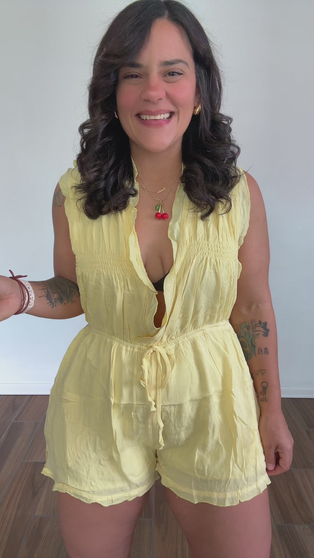 Yellow Romper