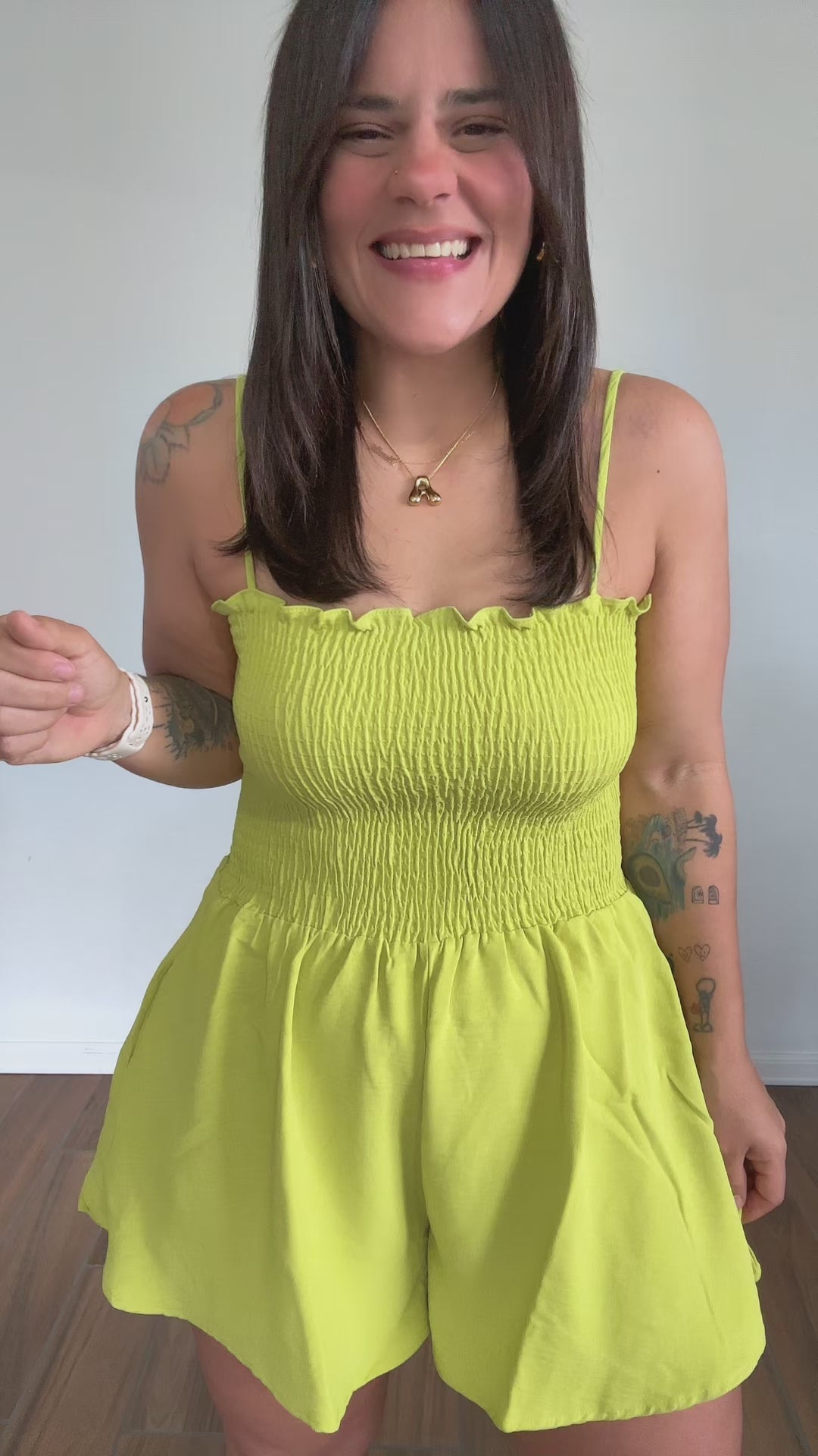 Lime Romper