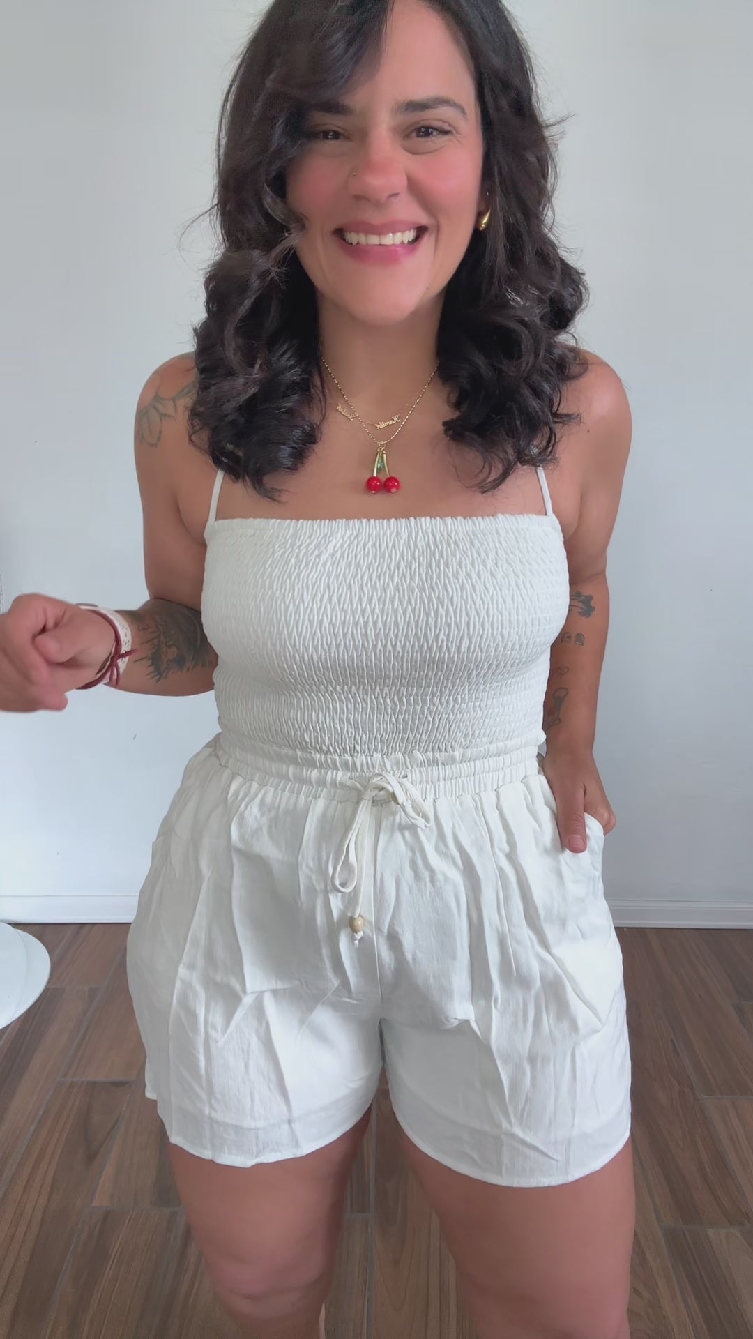 Ivory Romper