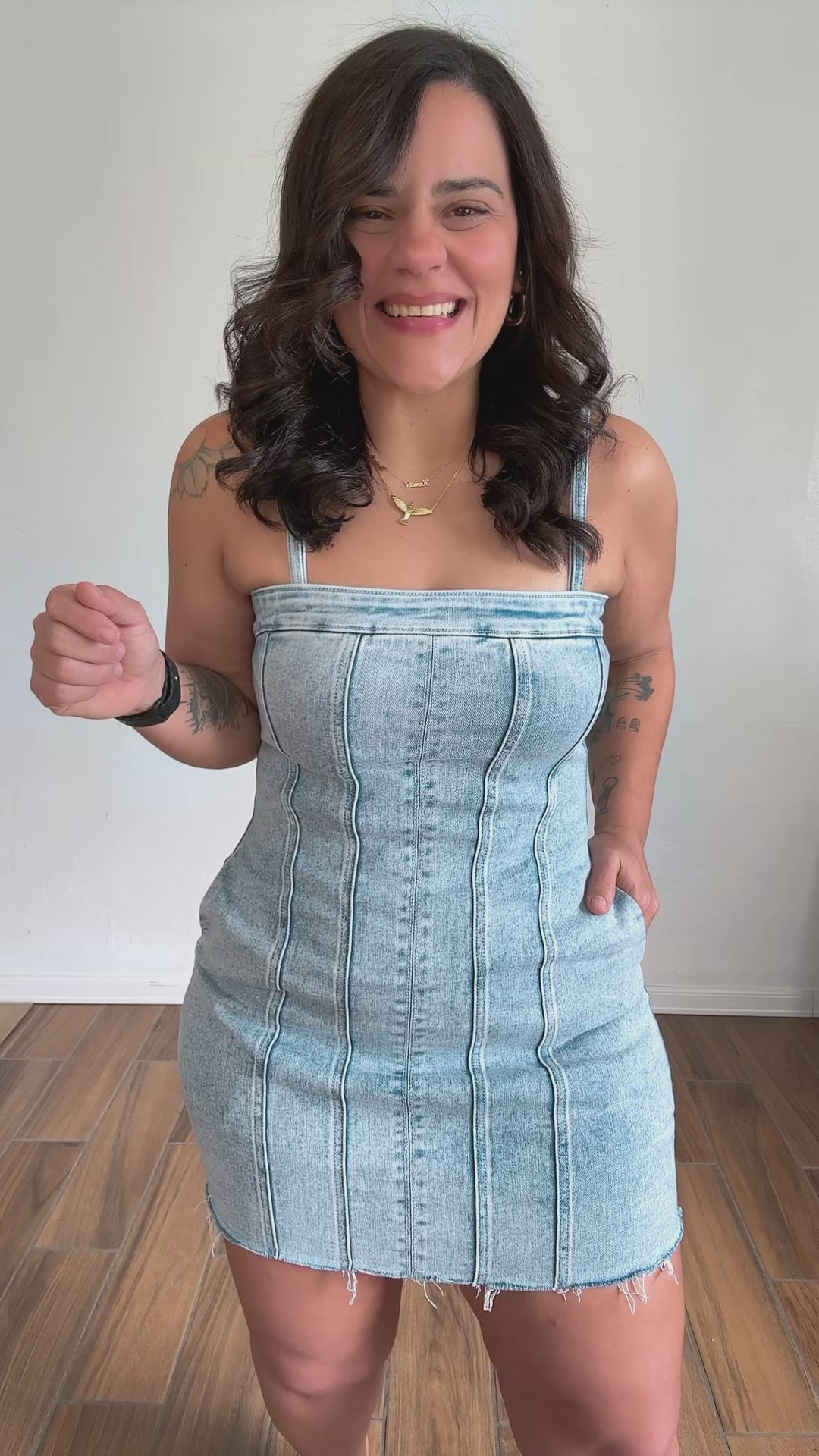 PreordenDenim Dress