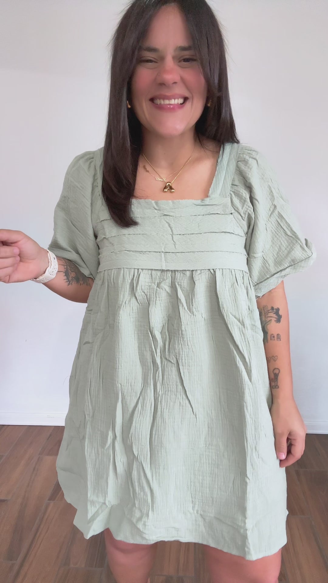 Sage Dress