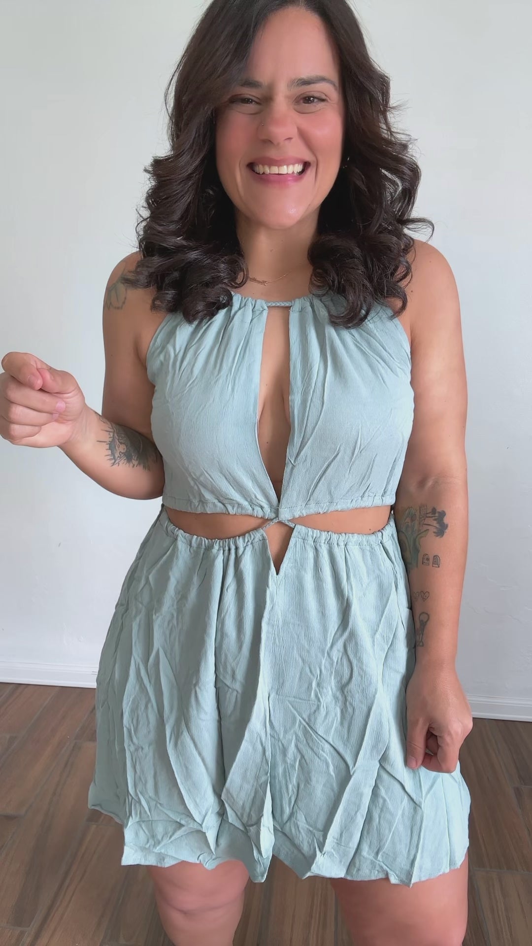 Sage Dress